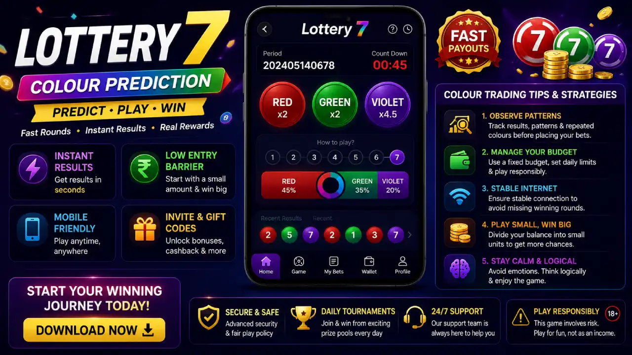 Lottery 7 Colour Prediction