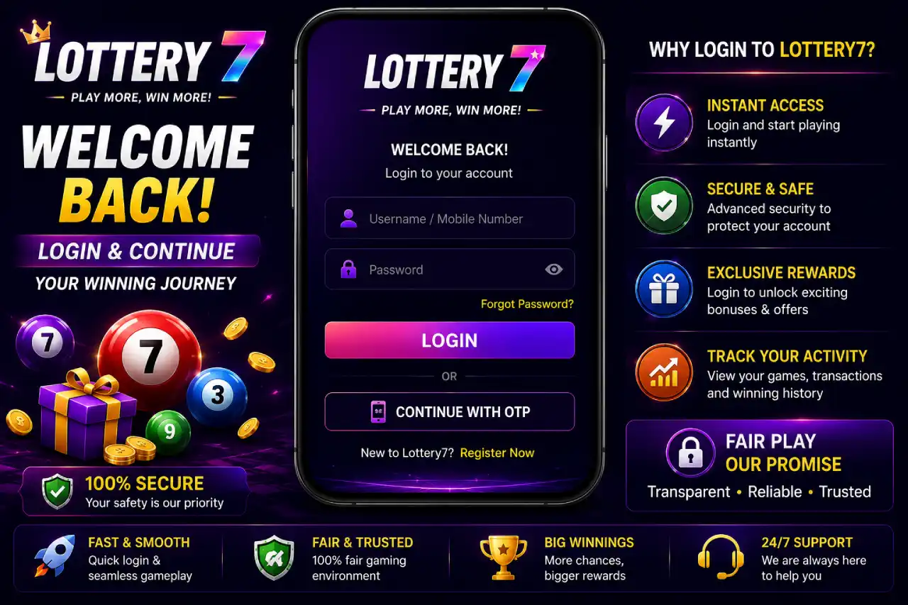 Lottery7 Login